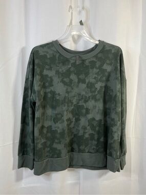 Mondetta Womens Lightweight Printed Sweatshirt with camouflage pattern XXL